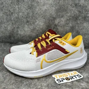 Nike Zoom Pegasus 40 Tuskegee Institute Running Shoes Mens Size 8.5 DZ6004-100