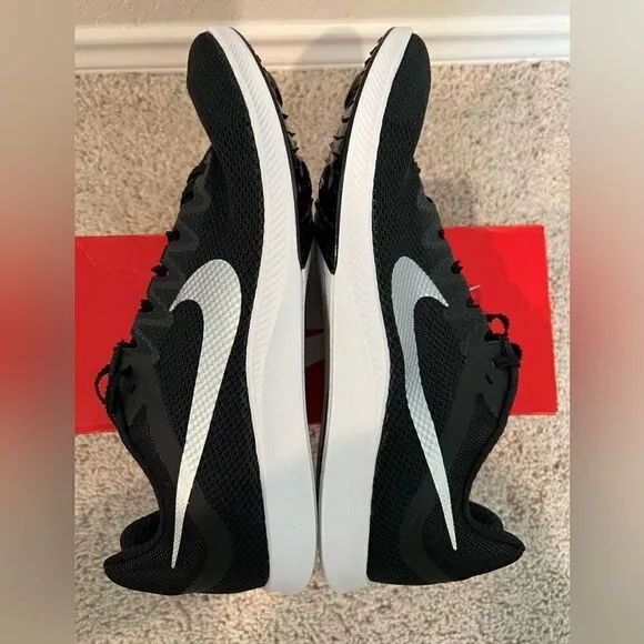 Nike Zoom Rival Black White Running Cleats Shoes