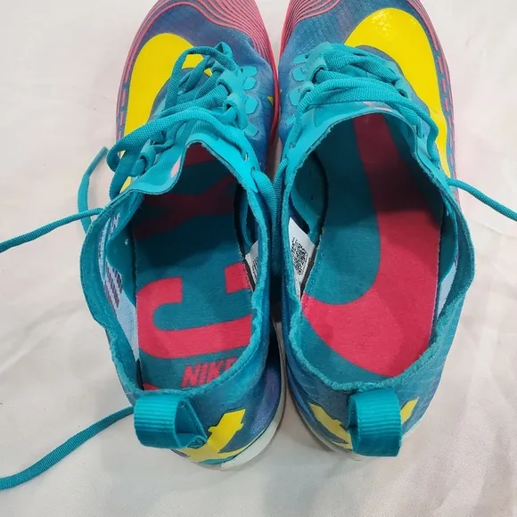 Nike Zoom Victory XC 5 Running Cross Training Unisex Pink Cyan