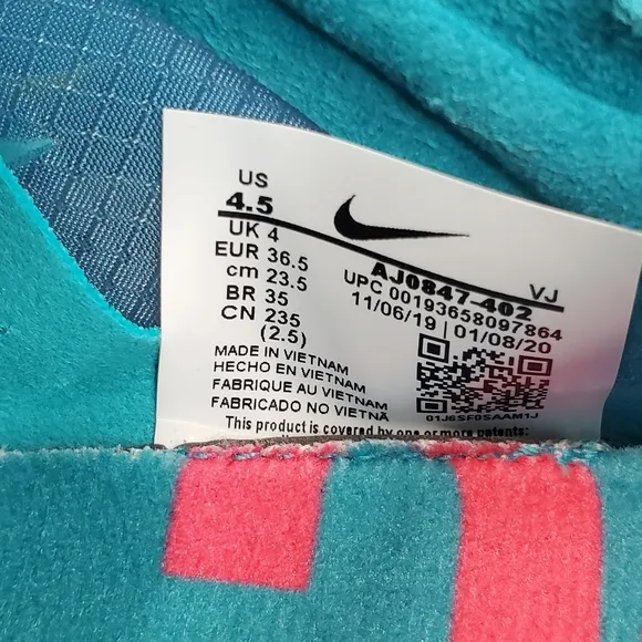 Nike Zoom Victory XC 5 Running Cross Training Unisex Pink Cyan