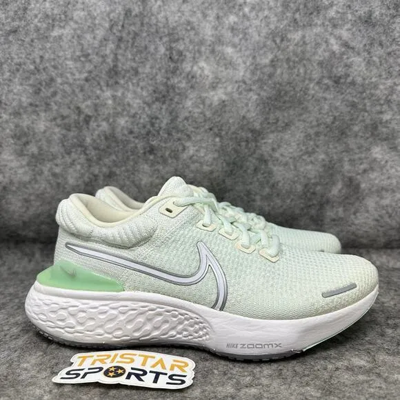 Nike ZoomX Invincible Run FK 2 Running Shoes Womens 10.5 Barely Green DC9993-301
