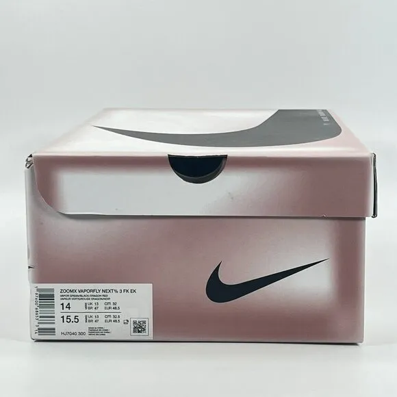 Nike ZoomX Vaporfly NEXT% 3 FK x Eliud Kipchoge HJ7040-300 Running size 14