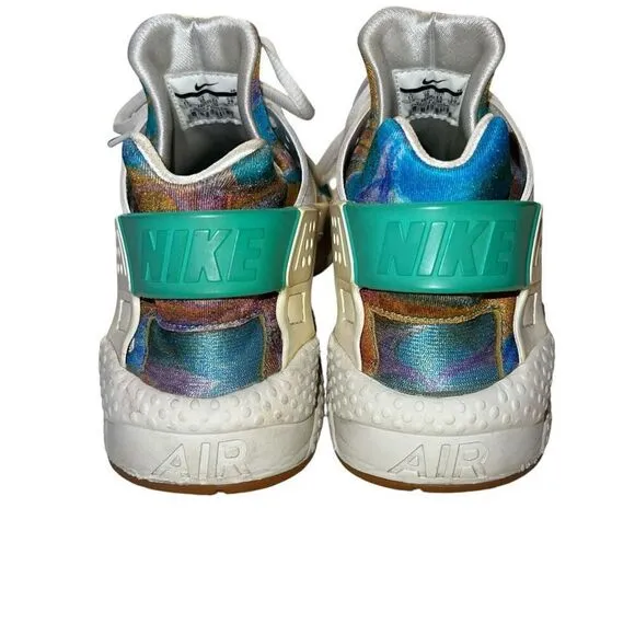 Nike Air Mens 11 Huarache Run Print Alternate Galaxy Running Shoes Sneakers