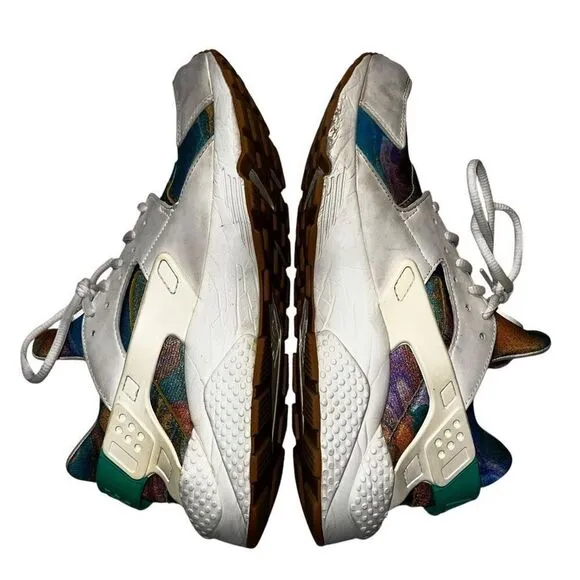 Nike Air Mens 11 Huarache Run Print Alternate Galaxy Running Shoes Sneakers