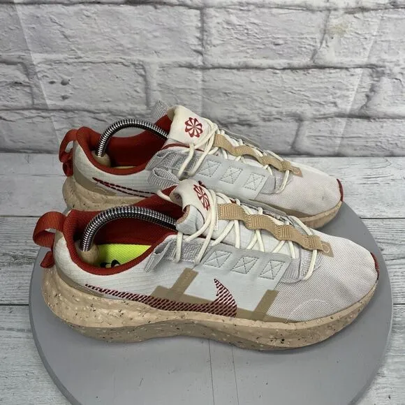 Nike Crater Impact SE Photon Dust Cinnabar Men Running Shoes Size 8