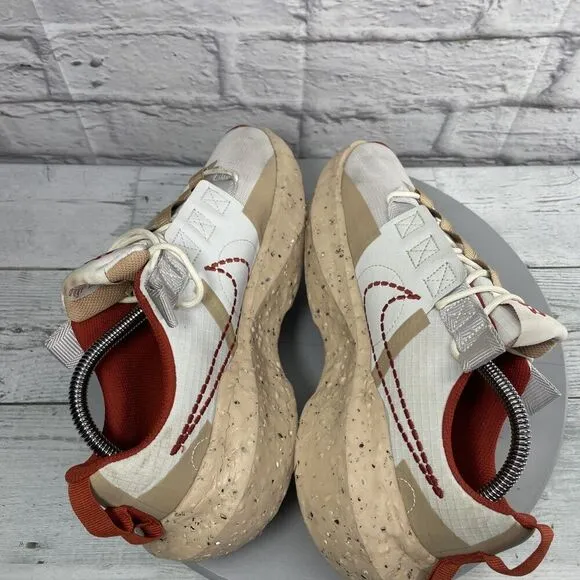 Nike Crater Impact SE Photon Dust Cinnabar Men Running Shoes Size 8