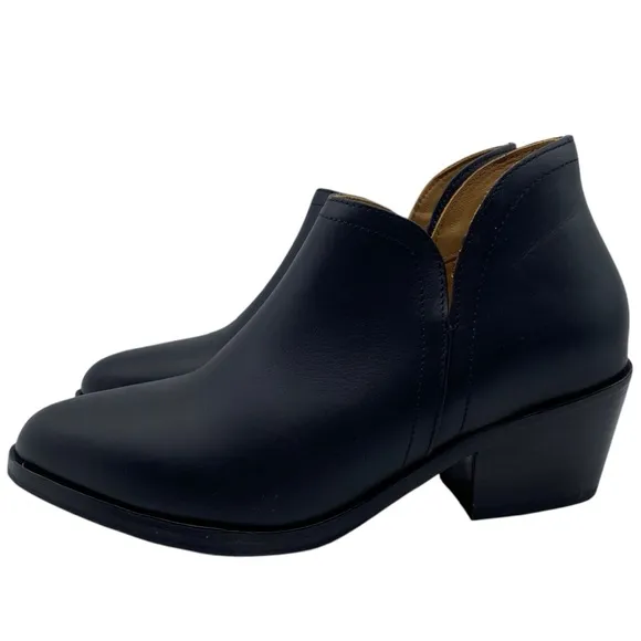 Nisolo Womens Shoes Mia Everyday Bootie Sz 6 Black Leather Ankle Boots Heeled