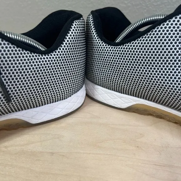 No Bull Superfabric Gym Training Workout Shoes Mens 13.5 Womens 15 Black White
