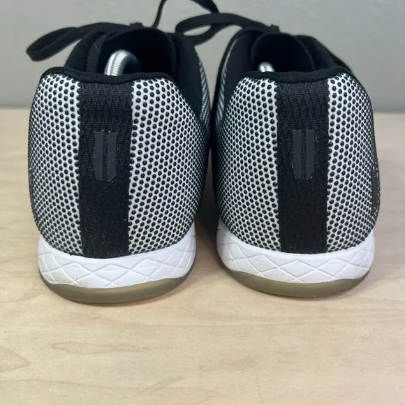 No Bull Superfabric Gym Training Workout Shoes Mens 13.5 Womens 15 Black White