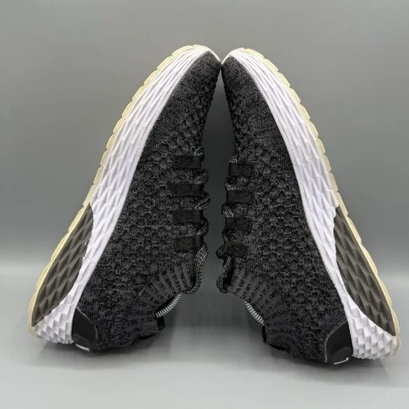 NoBull Diamond Knit Runner Graphite Unisex Shoes Gym Sneakers Men’s 6.5/Womens 8