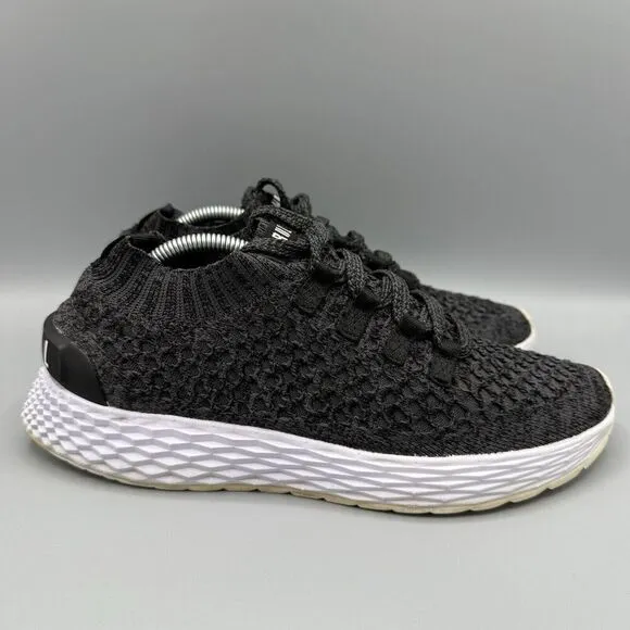 NoBull Diamond Knit Runner Graphite Unisex Shoes Gym Sneakers Men’s 6.5/Womens 8