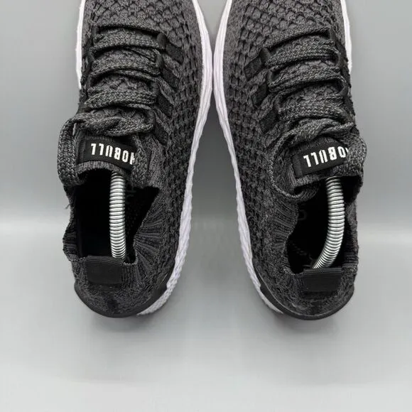 NoBull Diamond Knit Runner Graphite Unisex Shoes Gym Sneakers Men’s 6.5/Womens 8