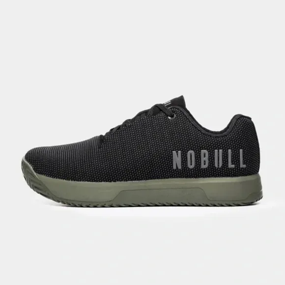 Nobull Impact Superfabric Trainer Men's Size 12.5 Workout Gym Shoes Black Grey