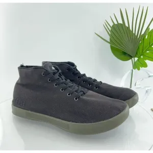 Nobull Mid Canvas Trainer  Men's Size 13 Workout Gym Shoes Black *See desc