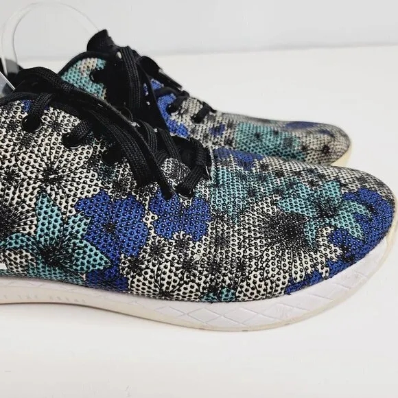 NOBULL Midnight Floral Trainer Unisex Athletic Cross Training Shoes M 13.5/W 15