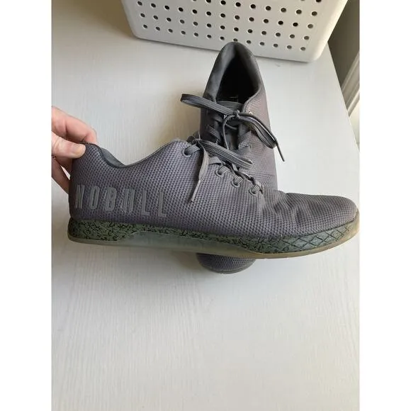 Nobull Project Trainer Gray Superfabric Shoes Sneakers Women 14.5 Men's 13