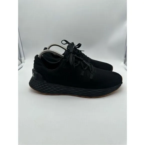 NoBull Ripstop Runner Mens Size 8.5 Black Athletic Gym Running Sneakers Shoes