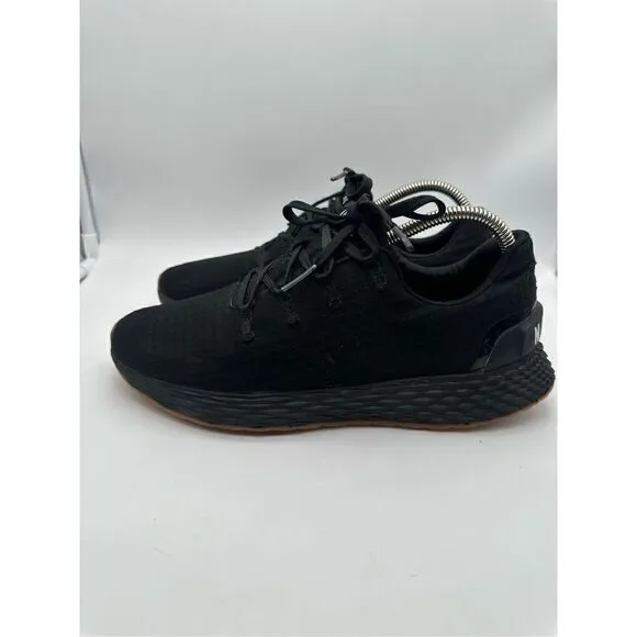 NoBull Ripstop Runner Mens Size 8.5 Black Athletic Gym Running Sneakers Shoes