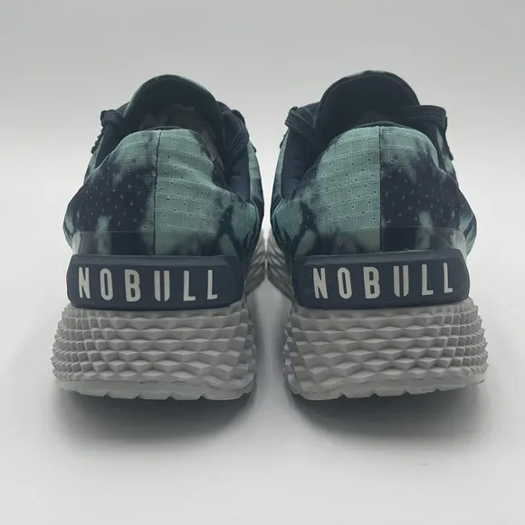 Nobull Ripstop Teal Tie Dye Runners Shoes All Day Women's 12.5 Mens 11 Sneakers
