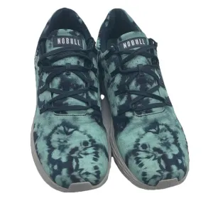 Nobull Ripstop Teal Tie Dye Runners Shoes All Day Women's 12.5 Mens 11 Sneakers