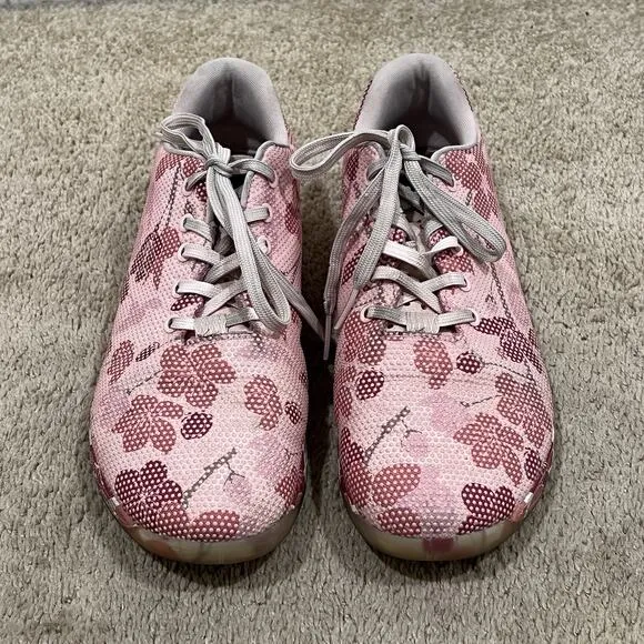 NOBULL Shoes Men’s Size 11 Floral Cross Trainer Blush Cherry Blossom Sneaker