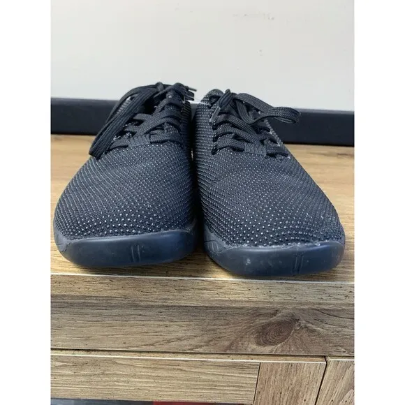 NOBULL Superfabric Athletic Trainer Shoes M8 /W7.5 Triple Black