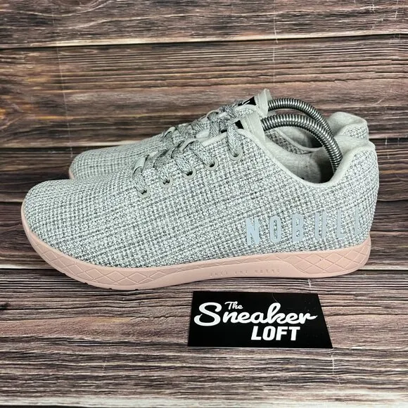 NOBULL‎ Women's Outwork Gray Pink Athletic Training Workout Shoes