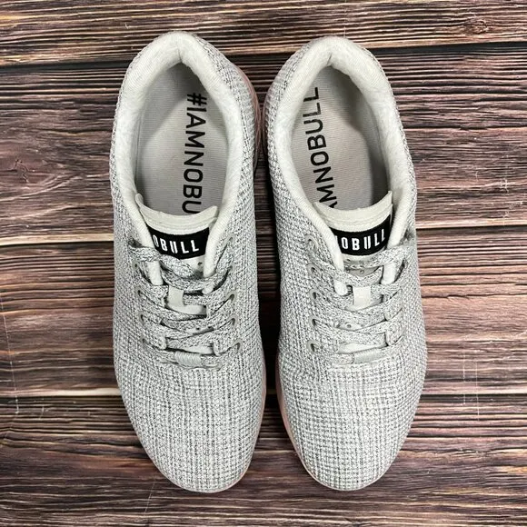 NOBULL‎ Women's Outwork Gray Pink Athletic Training Workout Shoes