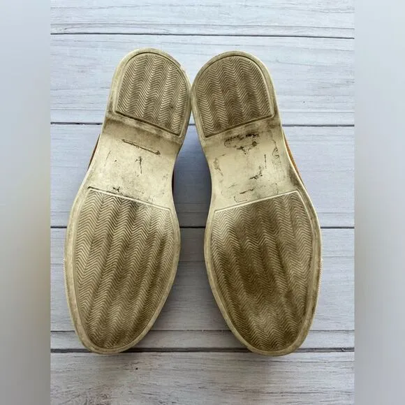 Nordstrom Rack 7 Men's Brown Moccasin Ortholite Slip On Shoes