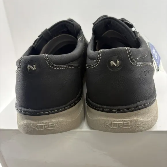 Nunn Bush Tour Canvas Plain‎ Toe Sneakers, Black, Men's 10M