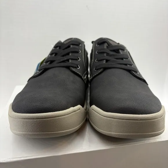 Nunn Bush Tour Canvas Plain‎ Toe Sneakers, Black, Men's 10M