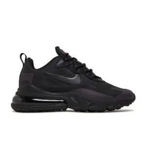 NWOB NIKE Air Max 270 React 'Triple Black' Running Shoes Size 8.5