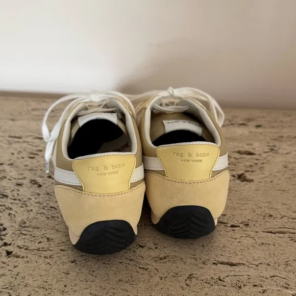 NWOB rag &amp; bone Yellow Retro Runner SlimSneakers. MSRP $245