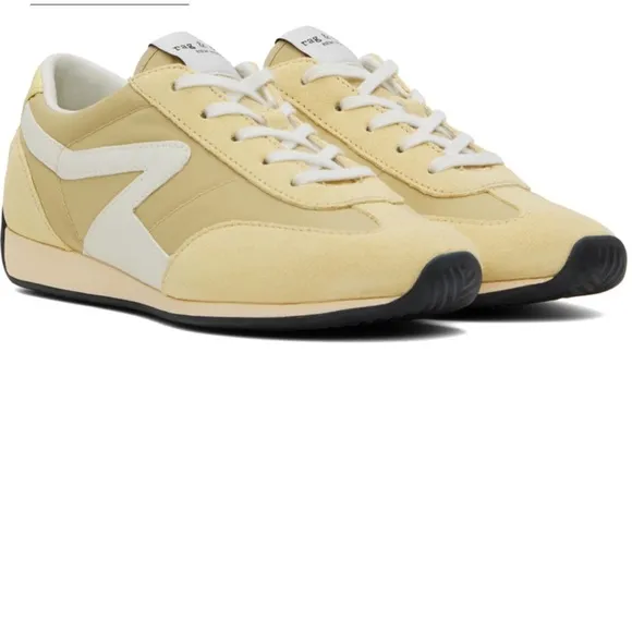 NWOB rag &amp; bone Yellow Retro Runner SlimSneakers. MSRP $245