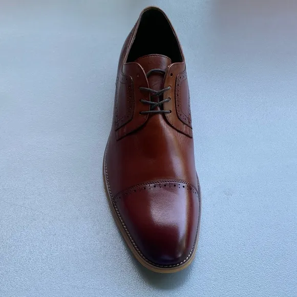 NWOB Stacy Adams Men’s Dickinson Cap-Toe Oxford Dress Shoes Size 15W.