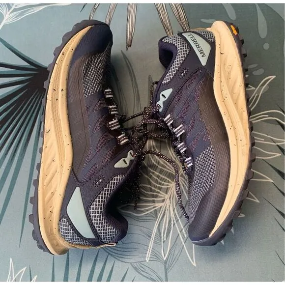NWOT Merrell Antora 3 BLUE run hike SNEAKER GYM SHOES sz 6.5