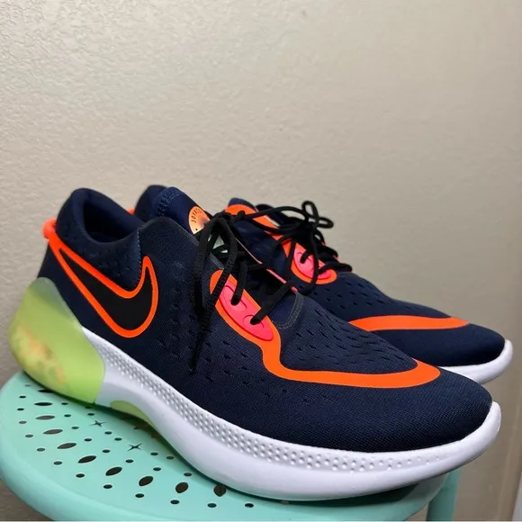NWOT Nike Joyride Dual Run Midnight Navy Crimson Men Size 12