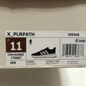 NWT Adidas Men’s X_PLRPath Running shoes size 11, 9, 12 Black
