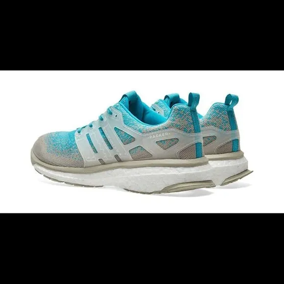 NWT Adidas x Packer x Solebox Energy Boost Tennis Shoes Blue Running