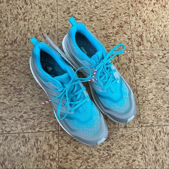 NWT Adidas x Packer x Solebox Energy Boost Tennis Shoes Blue Running