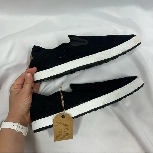 NWT Freewaters | Men’s The Sky Series SmartSuede Slip On Shoes Black Size 12