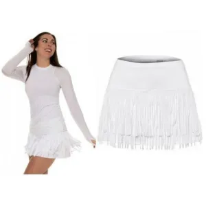 Nwt Lucky In Love Fringe Tennis Skirt Skort Shorts S Small