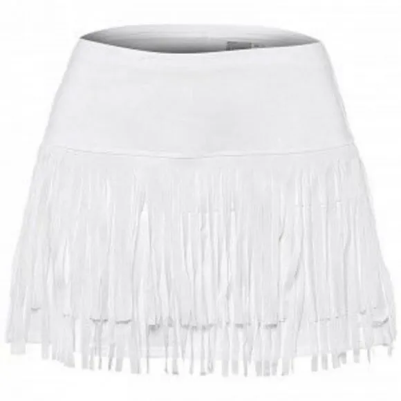 Nwt Lucky In Love Fringe Tennis Skirt Skort Shorts S Small