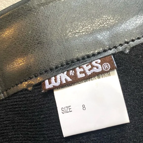 ⛄️NWT LUKEES BY MUK LUKS BLACK/BROWN PATCHWORK MEMORY FOAM ARYA BOOTS SIZE 8⛄️