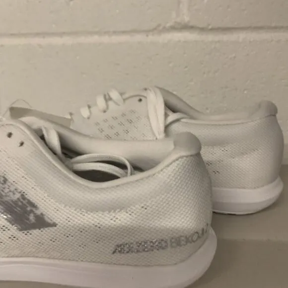 NWT NEW Adidas Running  White Mens Shoes Size 8 adizero Bekoji 2 m FV7336