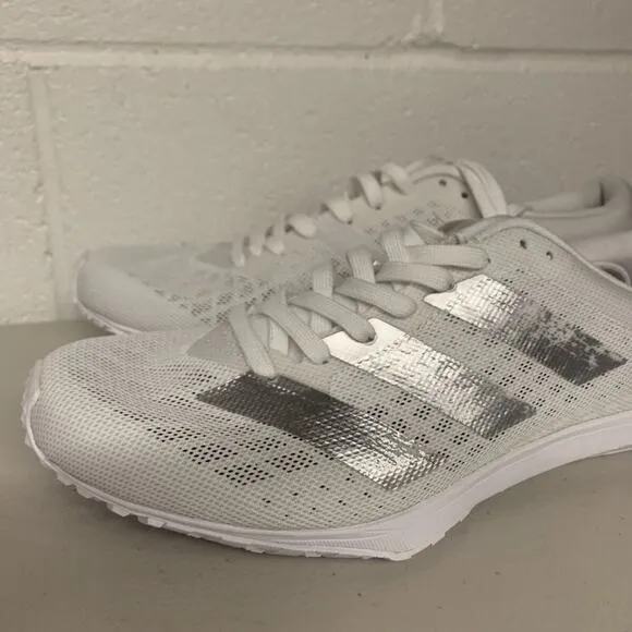 NWT NEW Adidas Running  White Mens Shoes Size 8 adizero Bekoji 2 m FV7336