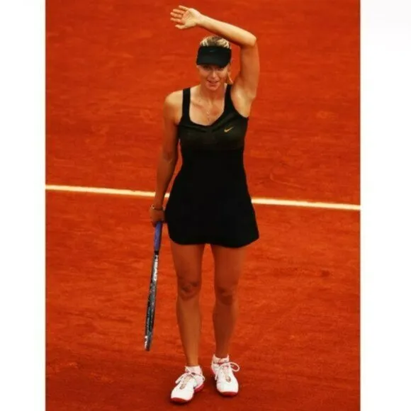 Nwt NIKE Maria Sharapova Tennis Dress w/ Bra Skirt L Large