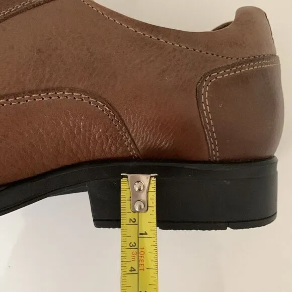 NWT Studio Belvedere Bay Bridge Leather Brown Lace Up Dress Shoes Men’s Size 11