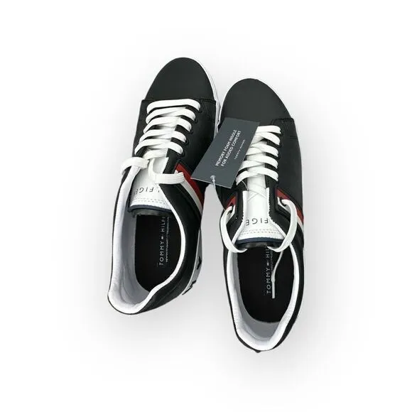 NWT Tommy Hilfiger Mens Ramus Sneaker Shoes Black Size 10.5M