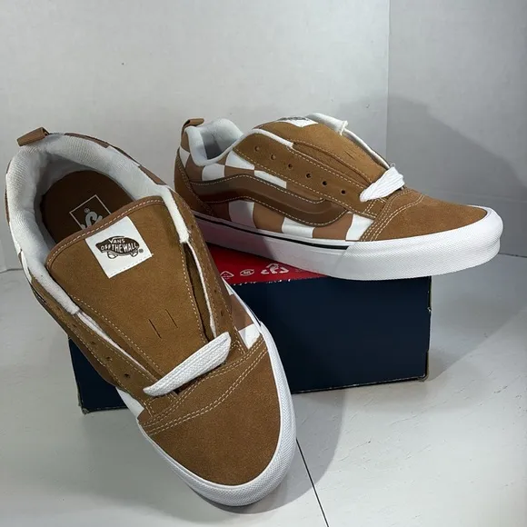 NWT Vans KNU Skool Mega Checkerboard Street/Skate Shoes Men’s 9